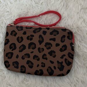 Old Navy Leopard Print Wristlet